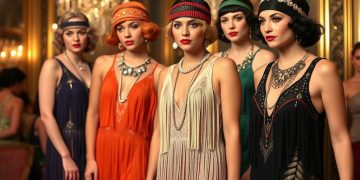 lata 20 moda